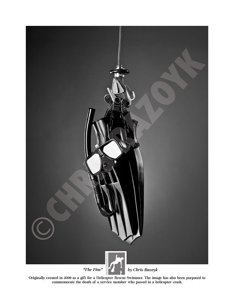 Rescue Swimmer Photo the Fins